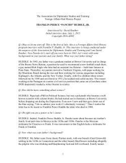 PANCHO - Association for Diplomatic Studies and Training