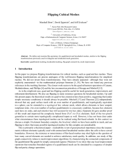 Flipping Cubical Meshes