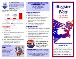iRegisteriVote pamphlet