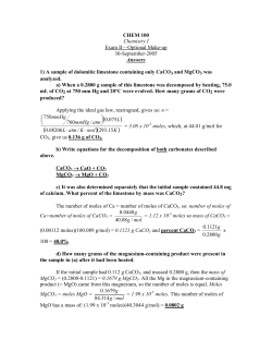 CHEM 100