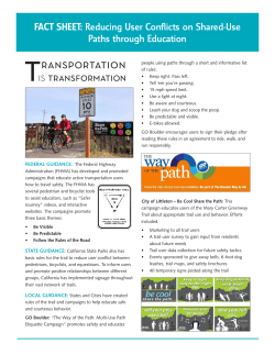 transportation - Tahoe Regional Planning Agency