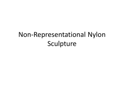 Non-Representational Nylon Sculpture