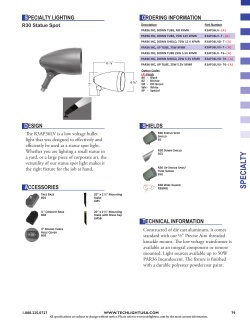 Specification Sheet