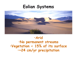 Eolian Systems - Bryn Mawr College