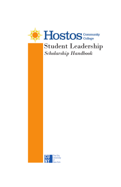 Developing a Scholarship Portfolio