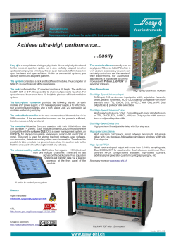Achieve ultra-high performance... ...easily - Easy-phi