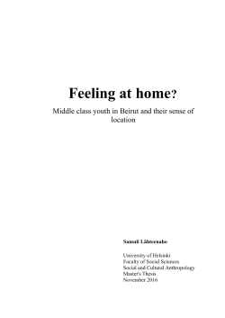 Feeling at home?