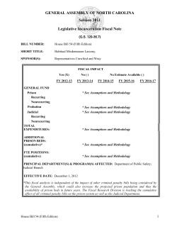 HIN0054v5 - North Carolina General Assembly