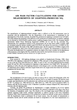 air mass factor calculations for gome measurements - IUP