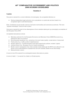 Sample Responses Q3 - AP Central