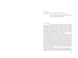 adaptive co-management of arctic char in nunavut territory