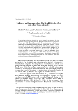 Lightness and hue perception: The Bezold