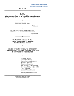 Brief of Amici Curiae 48 Internet Companies, Retailers, and