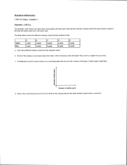 Illustrative Mathematics 7.RP Art Class, Variation 1