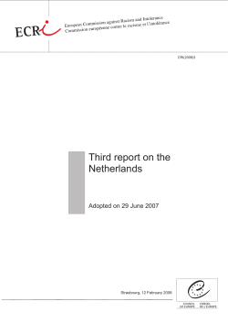 Third report on the Netherlands
