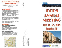 Crowne Plaza Hotel at Sawgrass Mills