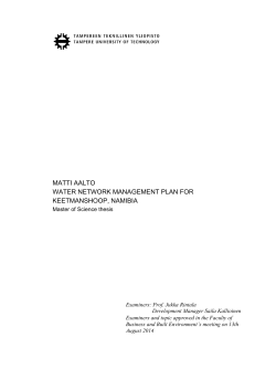 Appendix 2 - Tampereen teknillinen yliopisto