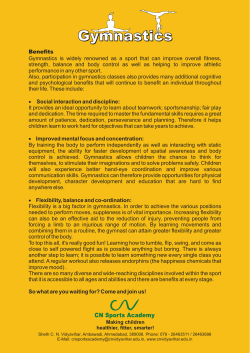 Gymnastics - CN Vidyavihar