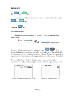 Lesson #5 - tiSkills!