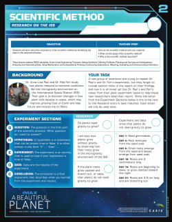 Scientific Method - A Beautiful Planet