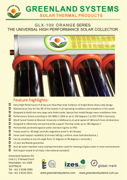 Brochure 3 - GreenLand Systems