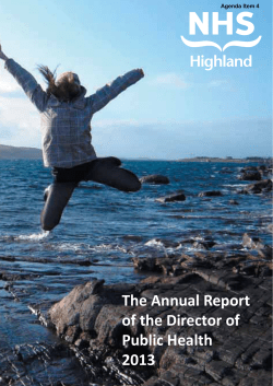 NHS Highland - The Annual Report 2013