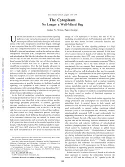 The Cytoplasm - Circulation Research