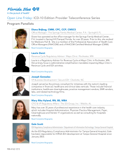 Open Line Friday: ICD-10 Edition Provider Teleconference Series