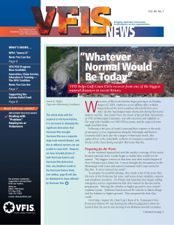 Hurricane Katrina and Rita