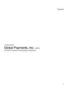 Global Payments, Inc. (GPN)