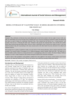 IS MEDIA BIASED IN COVERING THE FESTIVAL?