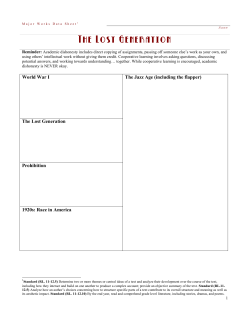 Major Works Data Sheet