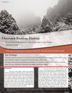Overview Section: History