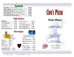 Ciro`s togo Menu 7-19-13.pub