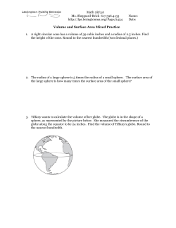 Surface Area and Volume Mixed Practice