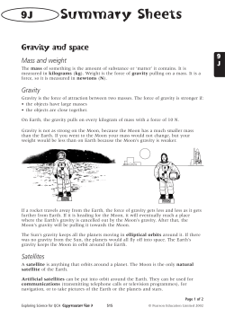 Gravity and Space