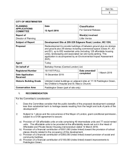 DEVELOPMENT SITE AT 285-329 EDGWARE ROAD, W2, item 1