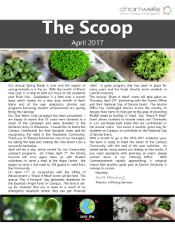 The Scoop - Carroll University
