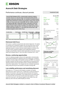 Edison Research Template - Edison Investment Research
