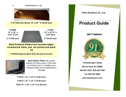 Product Guide - festrikezone.com
