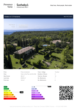 Estate on 4.5 hectares