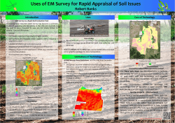 Uses of EM Survey for Rapid Appraisal of Soil Issues