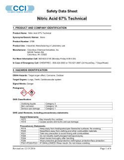 Nitric Acid 67% Technical