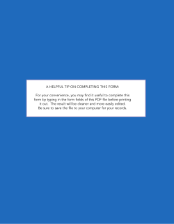 initial credentialing form