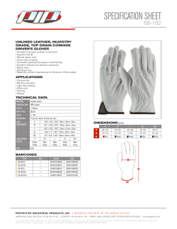 Specification Sheet - Protective Industrial Products