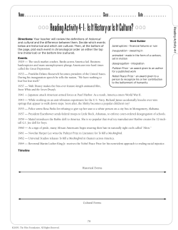 Chapter 4 - The Story of Movies