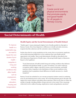 Social Determinants of Health