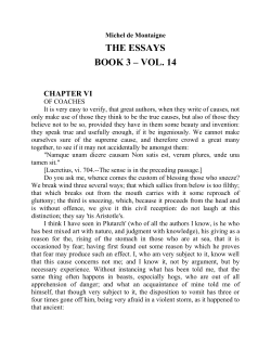 The Essays, vol 16 - Biblioteca pe mobil