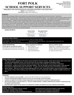 FORT POLK - My Army One Source