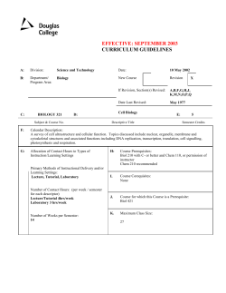 L PL - Douglas College